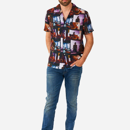 Camicia A Nightmare On Elmstreet a maniche corte da uomo OppoSuits