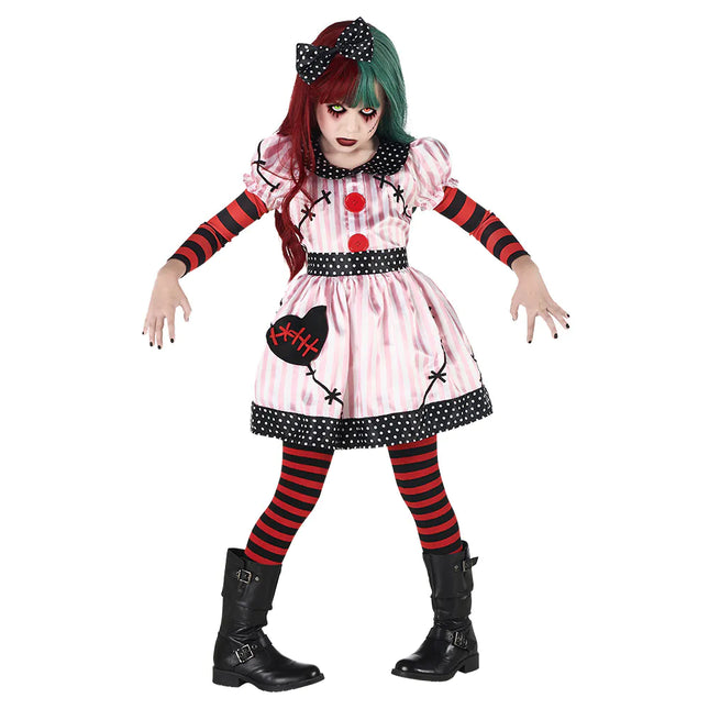 Costume di Halloween Bambola Ragazza