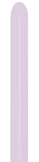 Palloncini da modellare Nozzle Up Pastel Matte Lilac 5cm 152cm 50pz