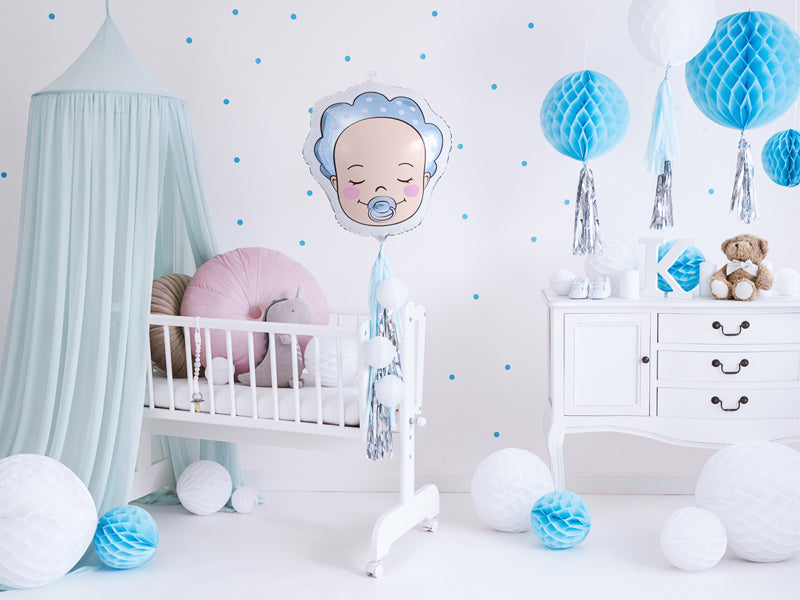 Palloncino a elio testa di bambino vuoto 45 cm