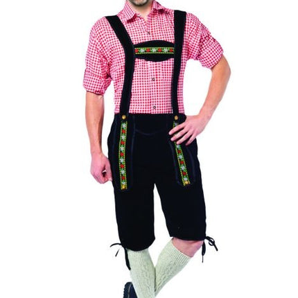 Lederhosen Lang Nero