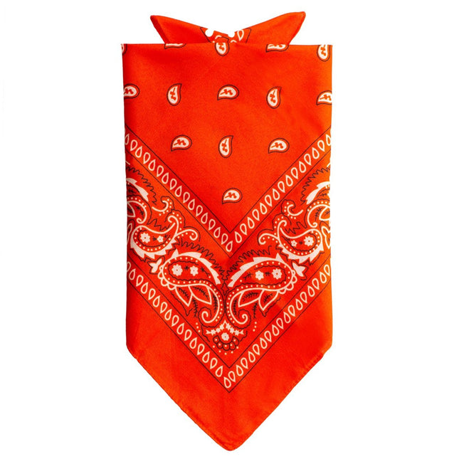 Bandana tradizionale arancione 55 cm