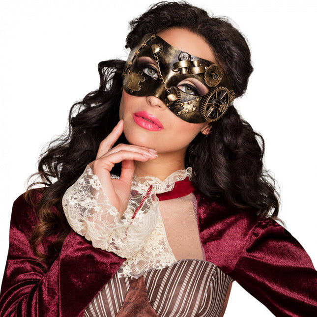 Maschera per occhi steampunk