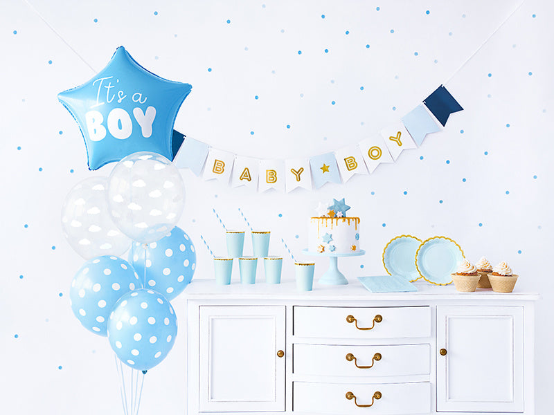 Kit di decorazione It's A Boy 49 pezzi