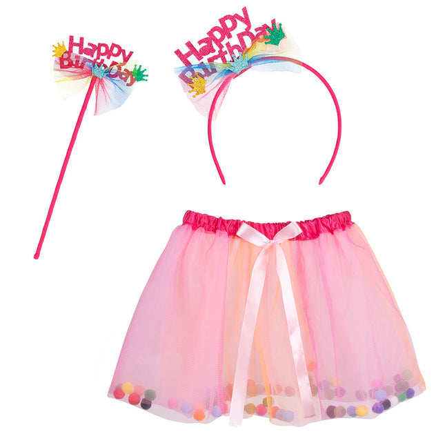 Set di accessori Happy Birthday 3 pezzi