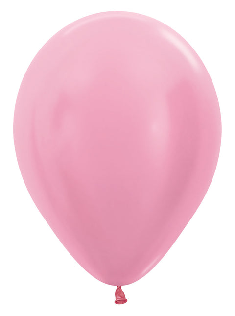 Palloncini Rosa Perla 30cm 50pz