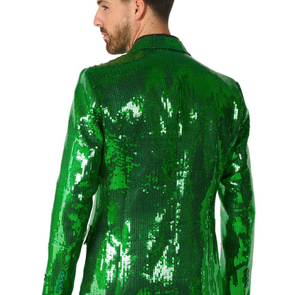 Paillet Blazer verde uomo Suitmeister