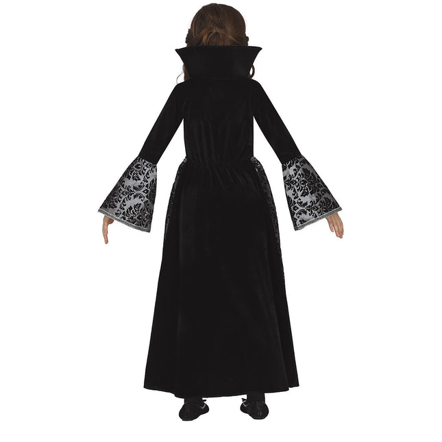 Costume di Halloween da vampiro per ragazza, argento