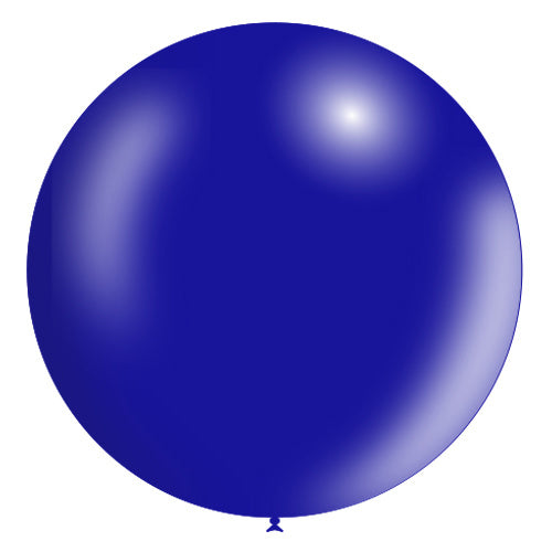 Palloncino gigante blu scuro XL metallizzato 91 cm