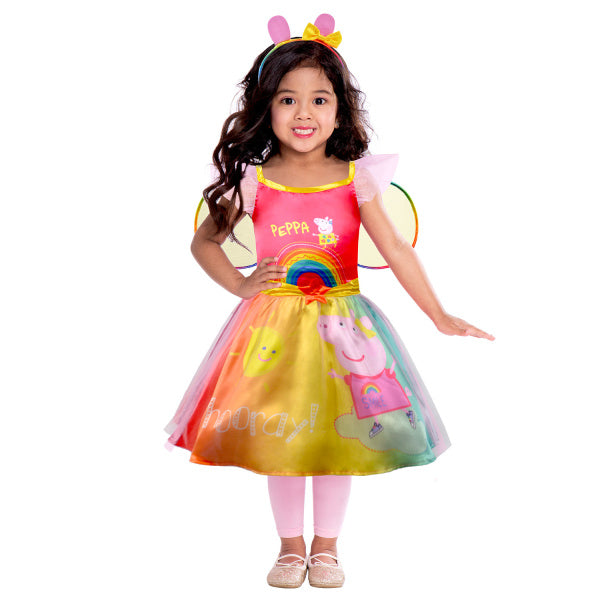 Costume da bambino Peppa Rainbow Dress