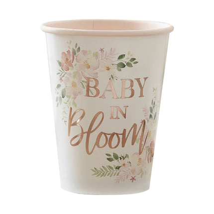 Tazze Baby In Bloom 266ml 8pz