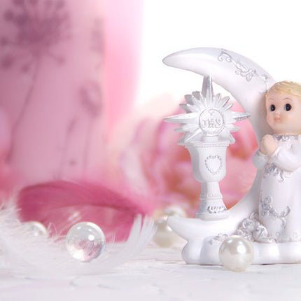 Cake topper Comunnie Girl 9cm