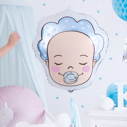 Palloncino a elio testa di bambino vuoto 45 cm