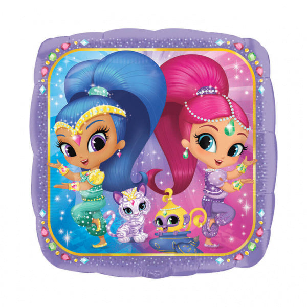 Palloncino ad elio Shimmer & Shine 73 cm vuoto