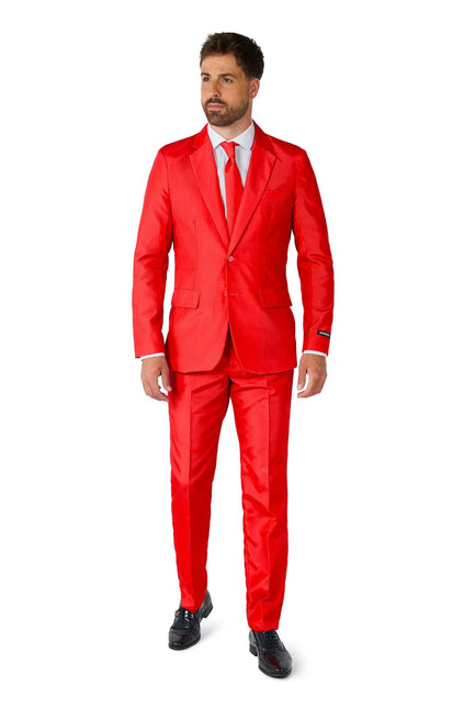 Abito rosso uomo Suitmeister