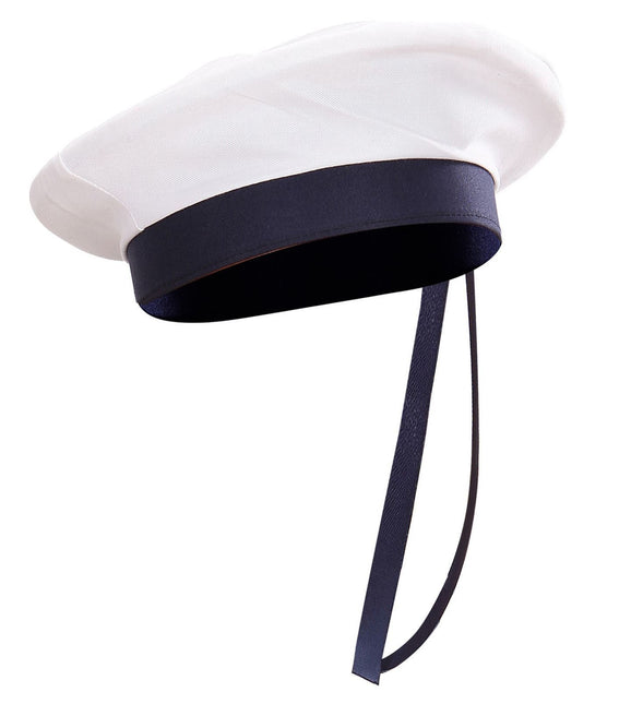 Cappello bianco blu Capitano