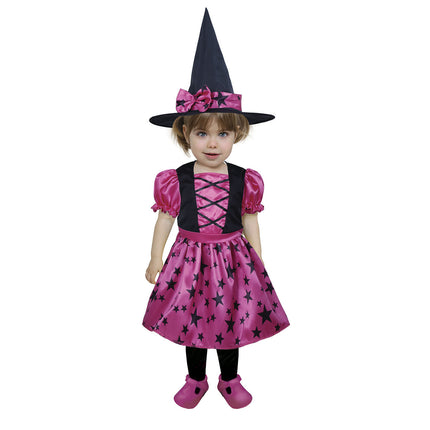 Costume di Halloween da strega per bambini