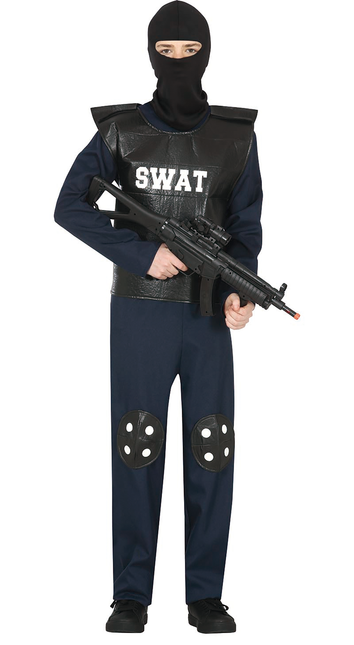 Costume da poliziotto Swat Bambino 14/16 anni