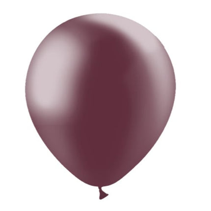 Palloncini rosso bordeaux metallizzati 30cm 50pz