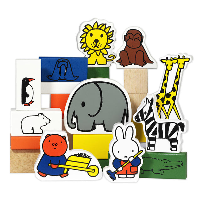 Zoo di blocchi di legno Miffy