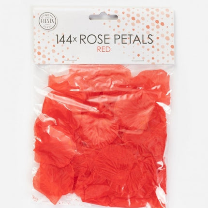 Petali di rosa rossi 144 pezzi