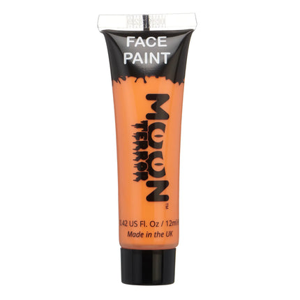 Moon Terror Halloween Face Paint Zucca Arancione 12ml