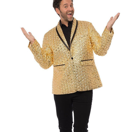 Blazer d'oro uomo