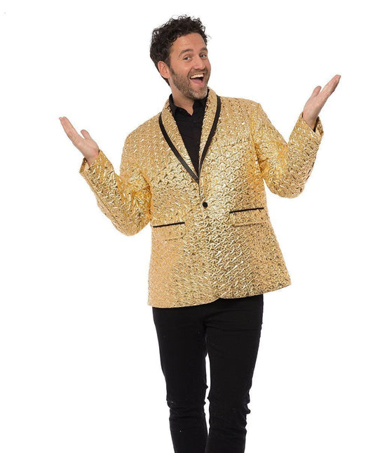 Blazer oro uomo