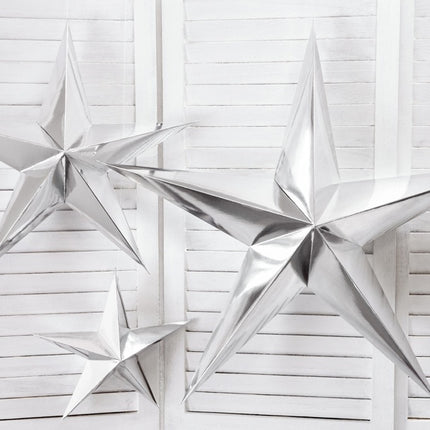 Decorazione appesa Star Silver 45cm