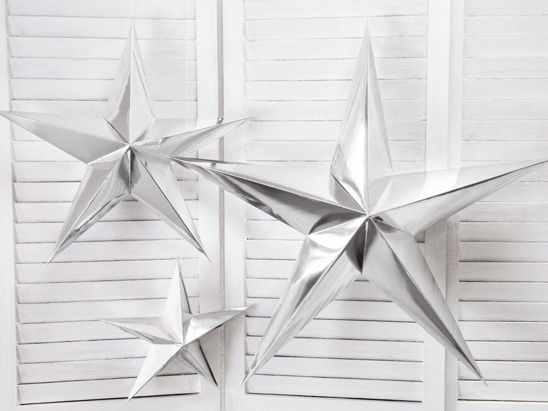 Decorazione appesa Star Silver 45cm