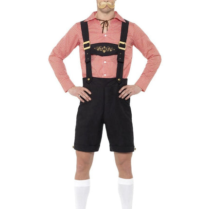 Set Lederhosen rosso