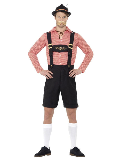 Set Lederhosen rosso