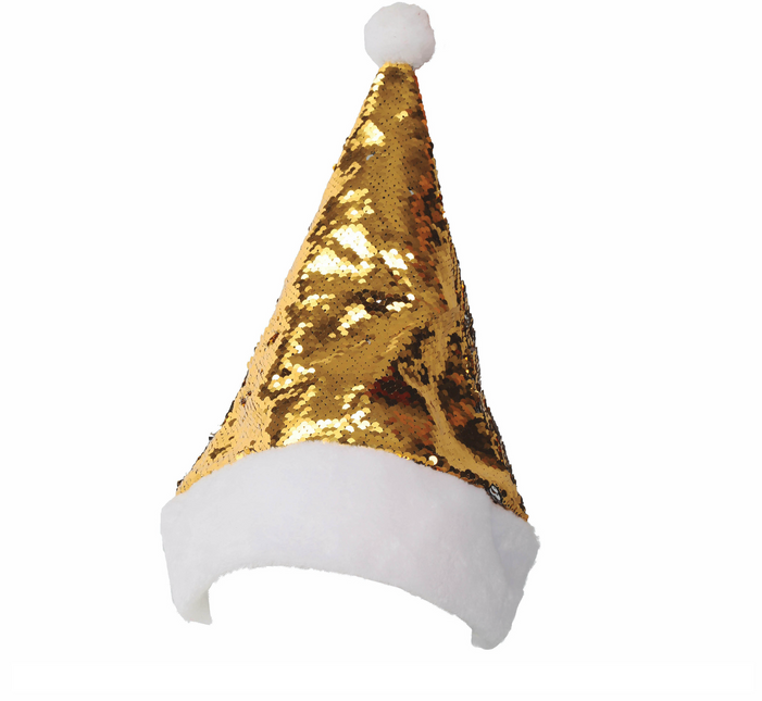 Cappello di Babbo Natale Oro