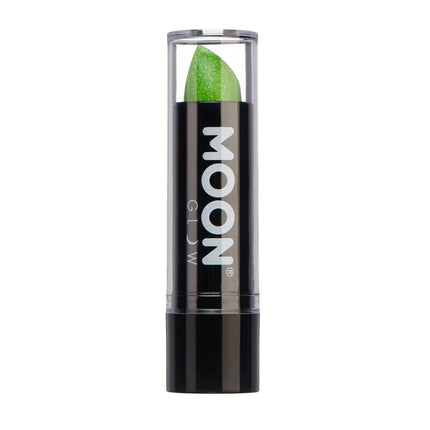 Moon Glow Neon UV Glitter Lipstick Verde 4.2g