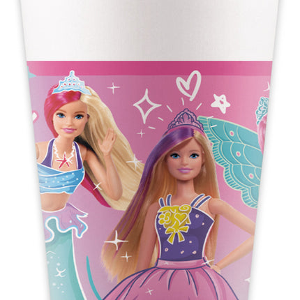 Tazze Barbie Fantasia 8pz