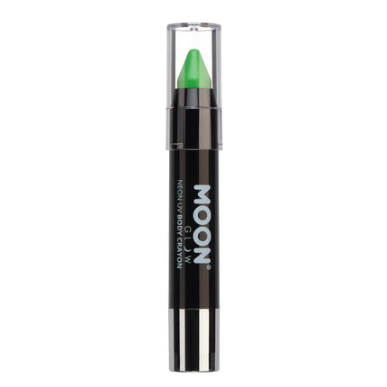 Moon Glow Intense Neon UV Body Crayons Verde Intenso 3.2g