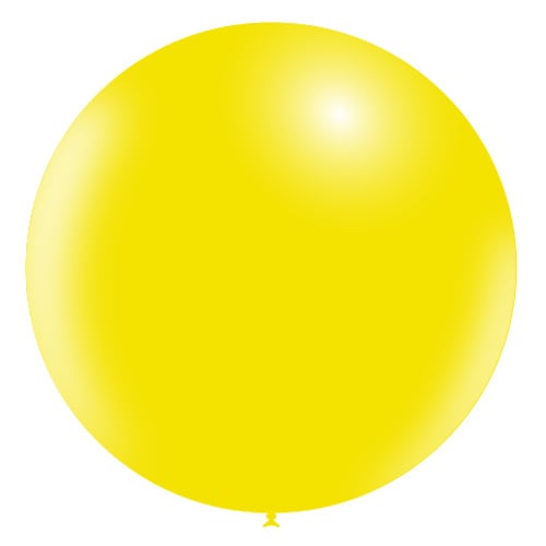 Palloncino gigante giallo chiaro XL 91 cm