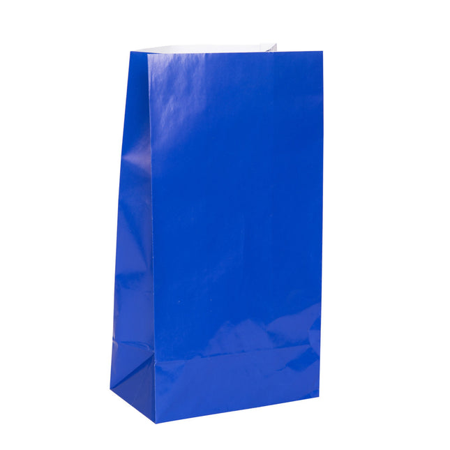 Sacchetti per feste Blu 25cm 12pz