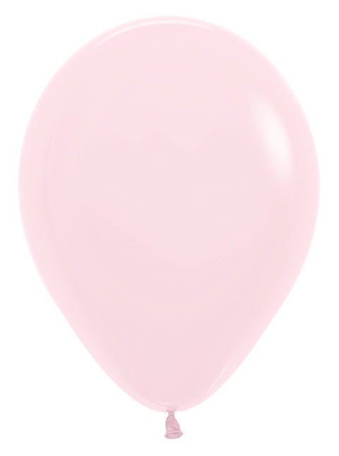 Palloncini rosa pastello opachi 30cm 50pz