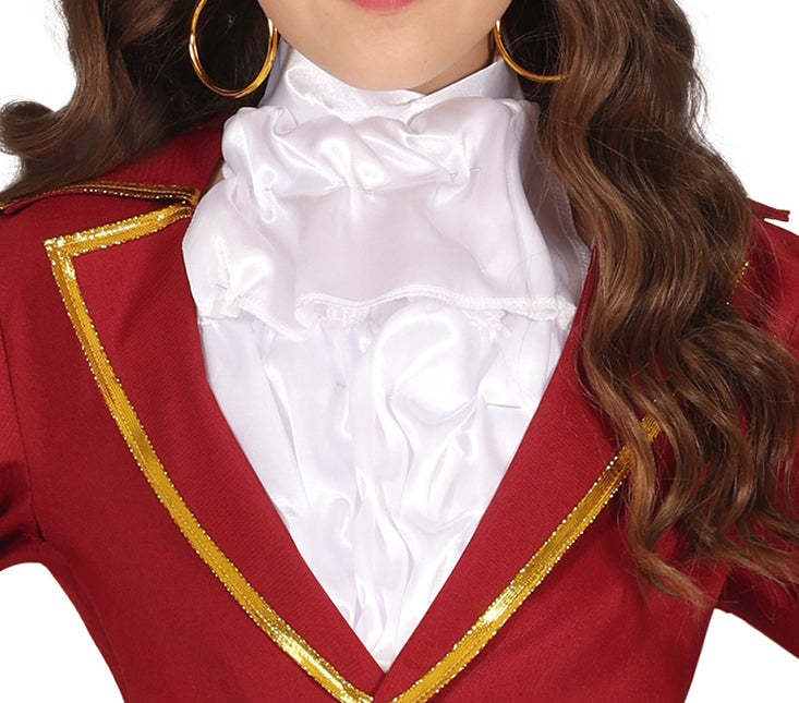 Costume da pirata rosso per bambina