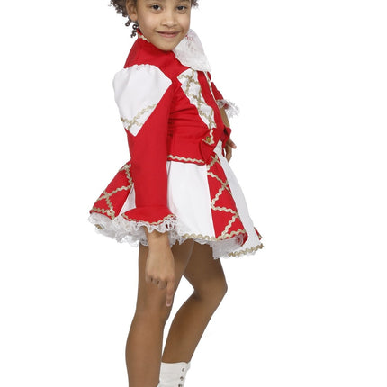 Costume da Majorette Ragazza Rossa