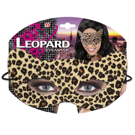 Maschera per occhi leopardata