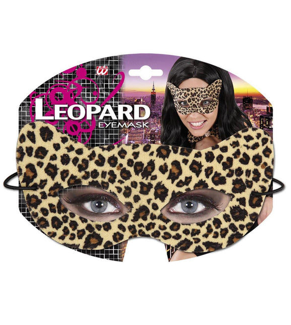 Maschera per occhi leopardata