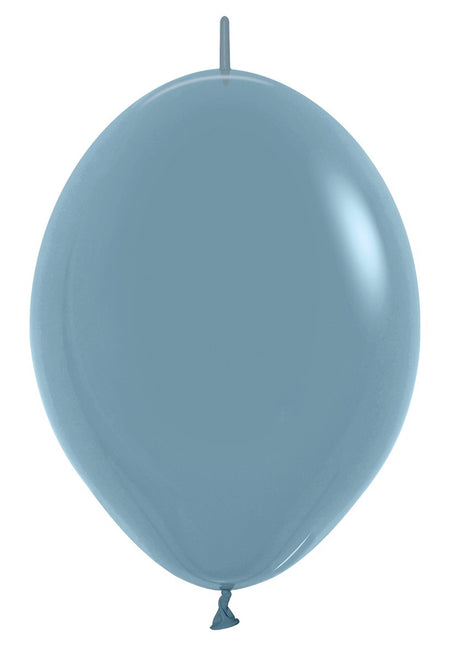 Palloncini Pastello Blu Crepuscolo 30cm 50pz