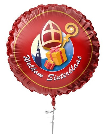 Palloncino in foil Welcome Sinterklaas 45cm