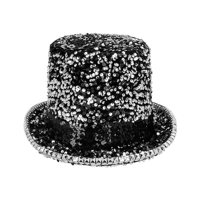 Cappello d'argento con paillettes