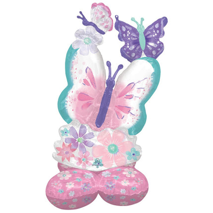 Palloncino ad elio Butterfly Standard Vuoto 71 cm