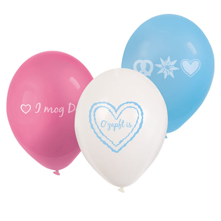 Palloncini Oktoberfest 23 cm 6 pezzi