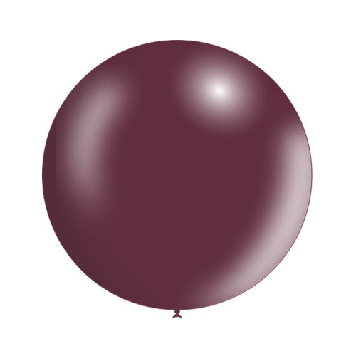 Palloncino gigante rosso bordeaux metallizzato 60 cm