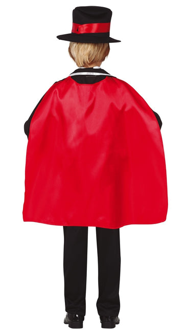 Costume da mago bambino 4 pezzi